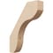 Ekena Millwork 3-inch W x 14-inch D x 18-inch H Stanfield Rough Cedar Woodgrain TimberThane Knee Brace, Primed BRCUR03X14X18STARCPR - alternate 1